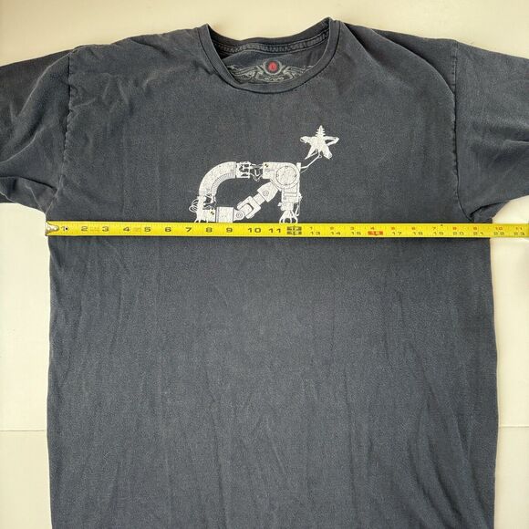 Men’s Large Graphic Tee Black - Picture 4 of 11